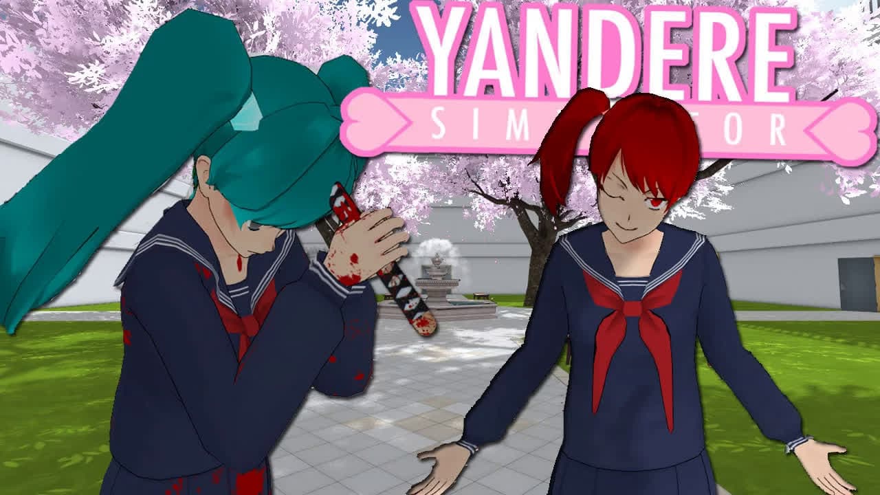 EVIL GIRL REACTING TO MIND SLAVE KILLS ｜ Yandere Simulator Myths