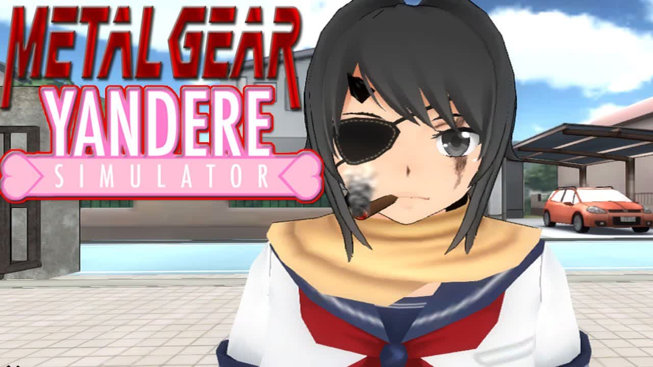 METAL GEAR SENPAI!! ｜ Yandere Simulator (MGS Parody)