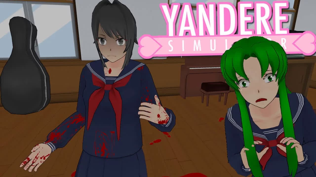 MIDORI SEES HER OWN CORPSE GLITCH & DROWN BURNING KOKONA! ｜ Yandere Simulator Myths