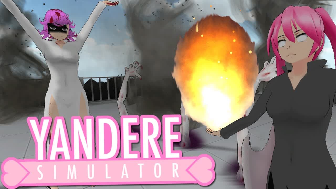 TORNADO HANDS DEMON VS FLAMING BLADE HAIR ｜ Yandere Simulator