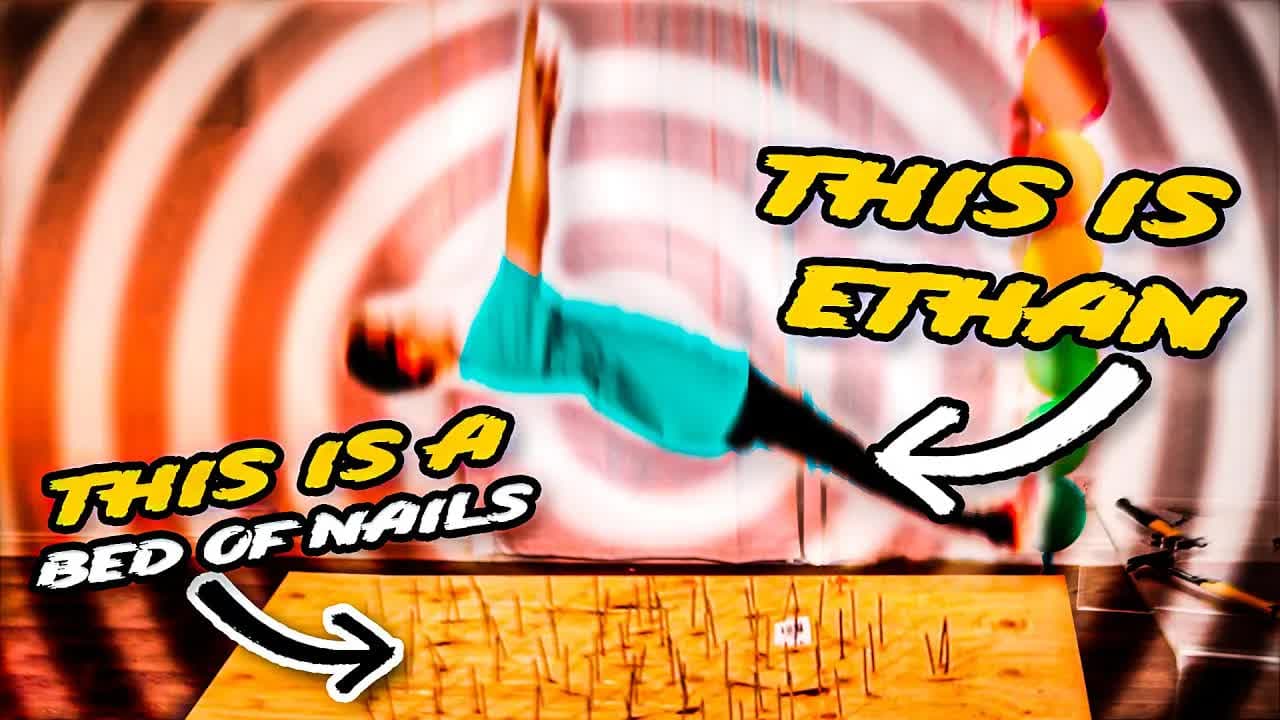 250 - DIY Bed of Nails _ OH GOD, PLEASE DON'T EVER TRY THIS