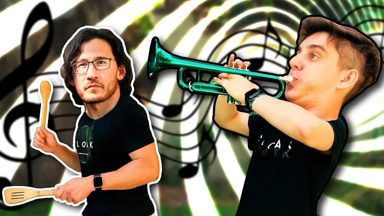 296 - Mark Teaches Ethan How to March in a Marching Band